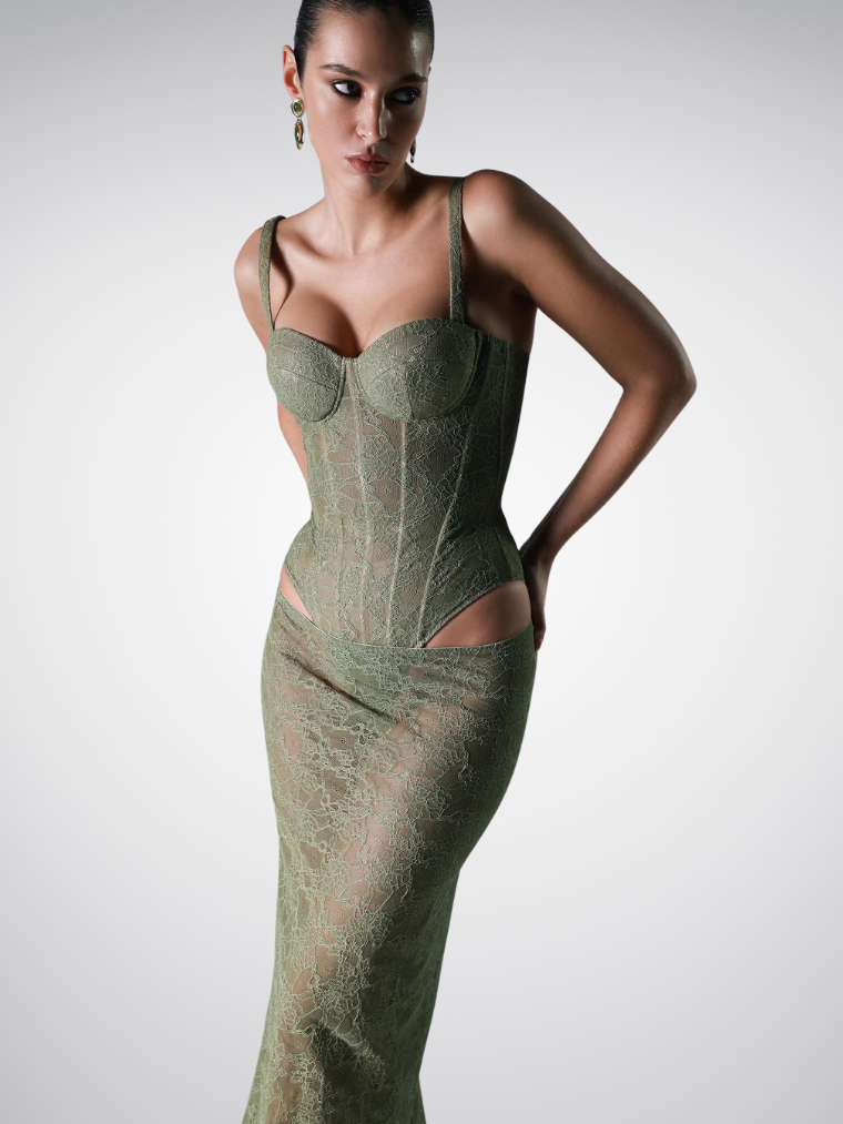 Moss Luxe Corset