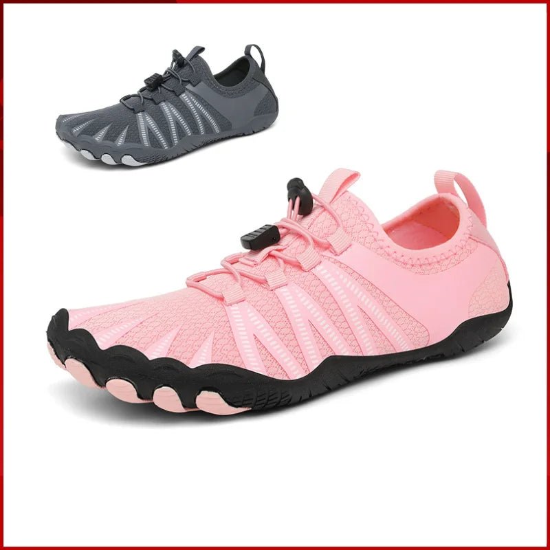 2025 New Pink Color Women Water Shoes Quick Dry Mens Size 36 - 47 Barefoot Beach Sandals Upstream Aqua Shoes Fitness Sneakers - Soliqlo