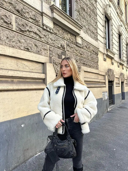 Aspen Shearling Jacket Soliqlo