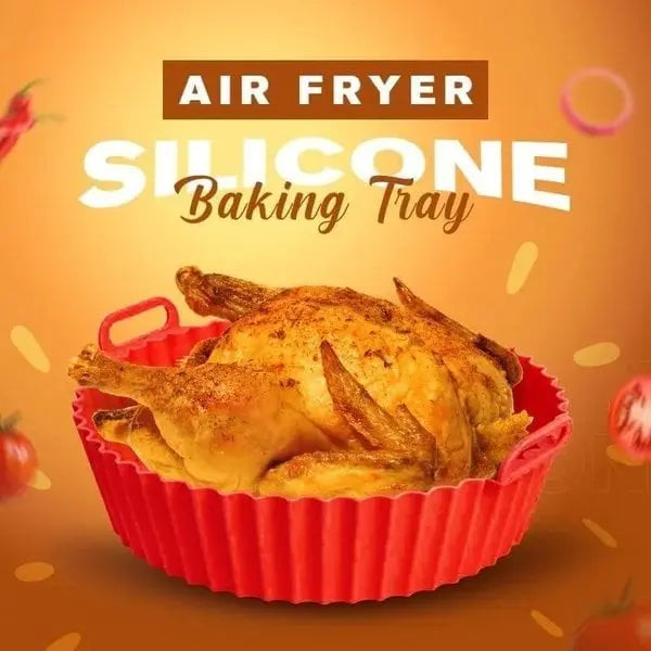 Buy 3 Get 2 Free 🔥Air Fryer Silicone Baking Tray Soliqlo