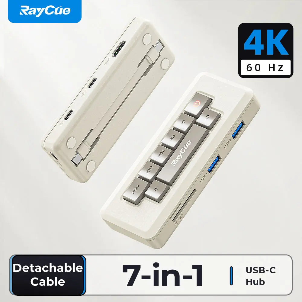 RayCue 128K: Retro Style Multifunctional Dock w/ Display Soliqlo