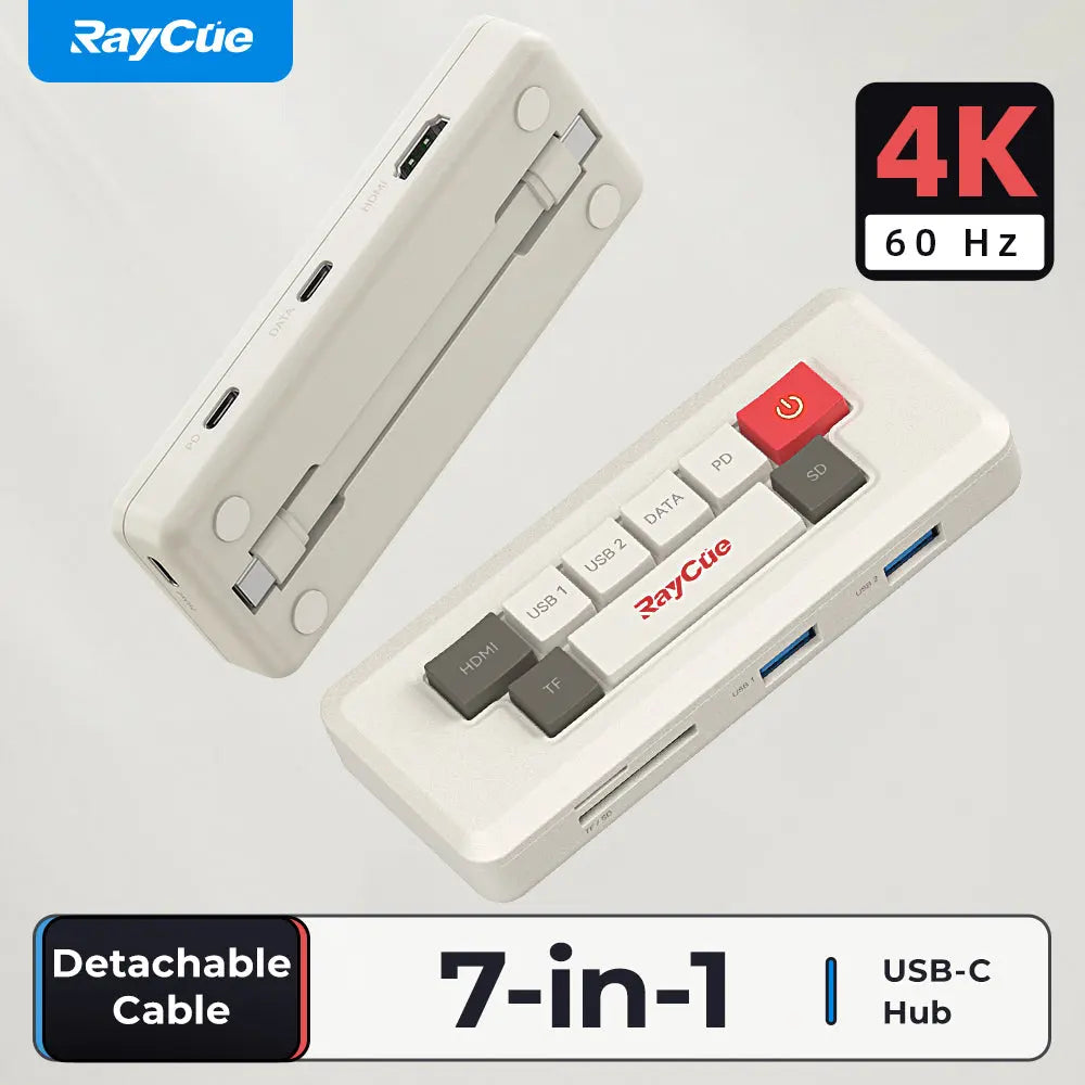 RayCue 128K: Retro Style Multifunctional Dock w/ Display Soliqlo