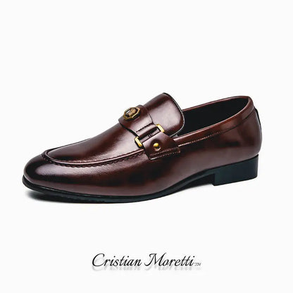 Harrison™ Genuine Leather Loafers Soliqlo