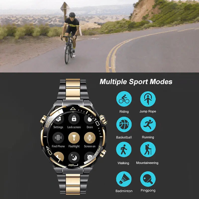 🔥Intelligent sports watchBluetooth call Soliqlo