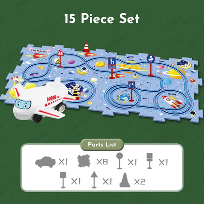 Kids Car Track Set Soliqlo