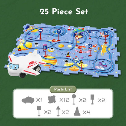 Kids Car Track Set Soliqlo