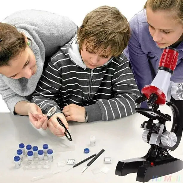 Kids Science Microscope Kit🔬 Soliqlo