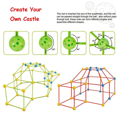 🎁Last Day 50% OFF SALE 🎁Magic Fort Building Kit With Box Soliqlo