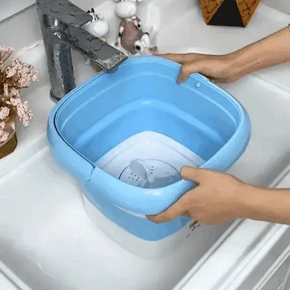 Mini portable washing machine: quick wash and dry Soliqlo