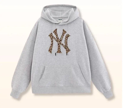 NYC Leopard Hoodie Soliqlo