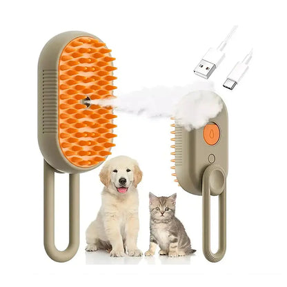 Pawsion Cat Steam Brush - Soliqlo