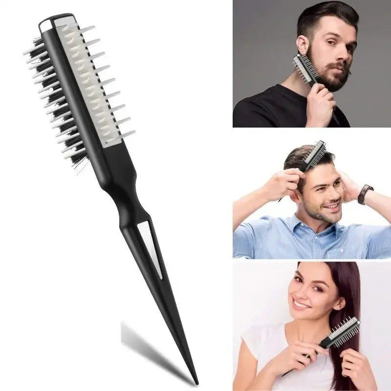 Professionality Comb Fluffy Head Modeling Tool Volume Style Hair Comb Volume Instant Shark Hair Brush Styling Combs Soliqlo