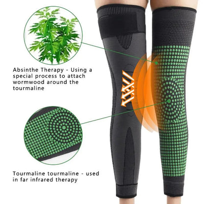 Self-heating knee brace: quick relief from pain Soliqlo