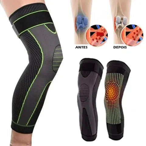 Self-heating knee brace: quick relief from pain Soliqlo