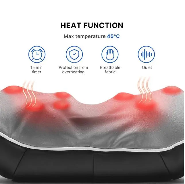 Shiatsu Massage Pillow™ Soliqlo