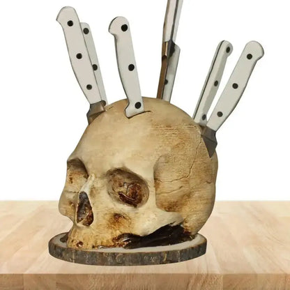 SkullSlice™ - Gothic Skull Knife Holder Soliqlo