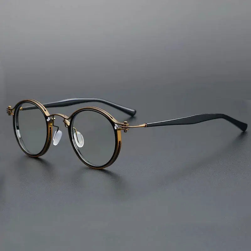 Tel Retro Steam Punk Optical Glasses Frame Soliqlo