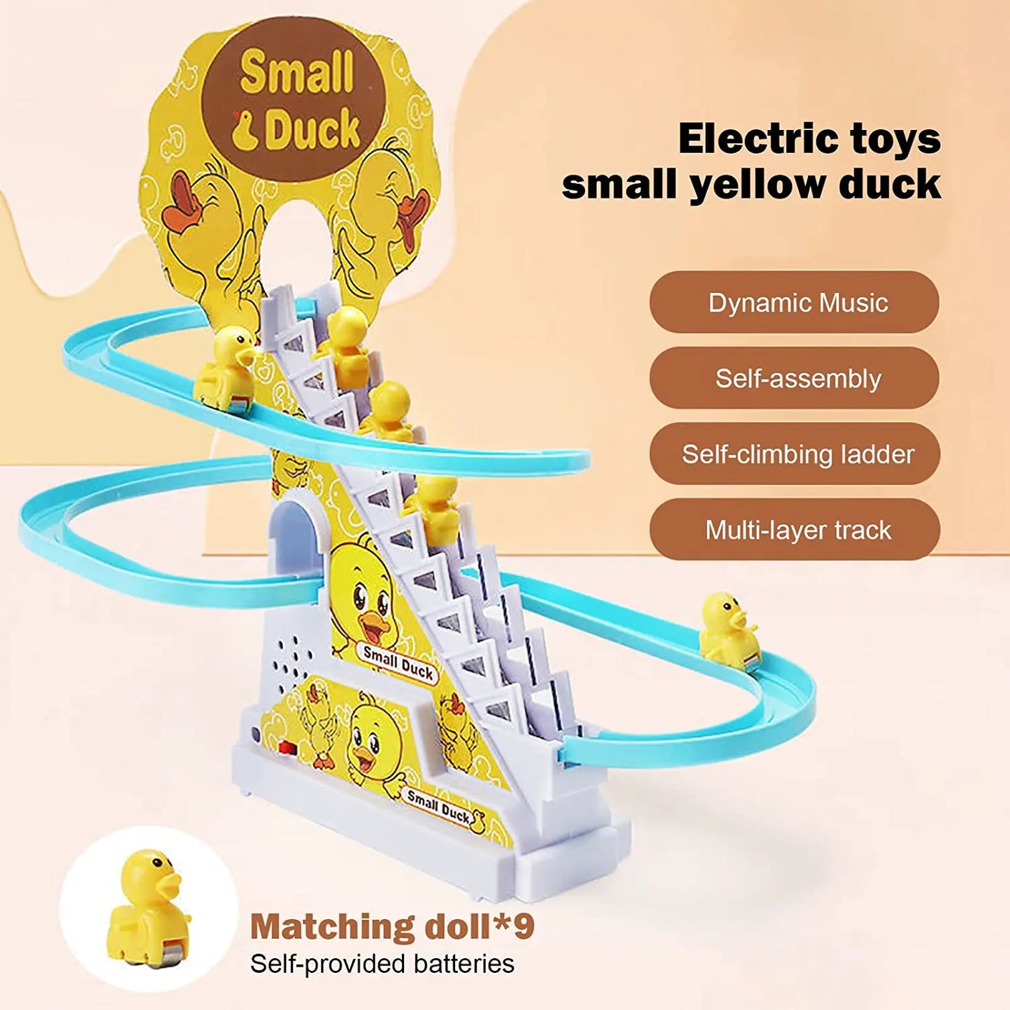 🔥 The best gift of all 🔥Electric Duck Slide Track Soliqlo