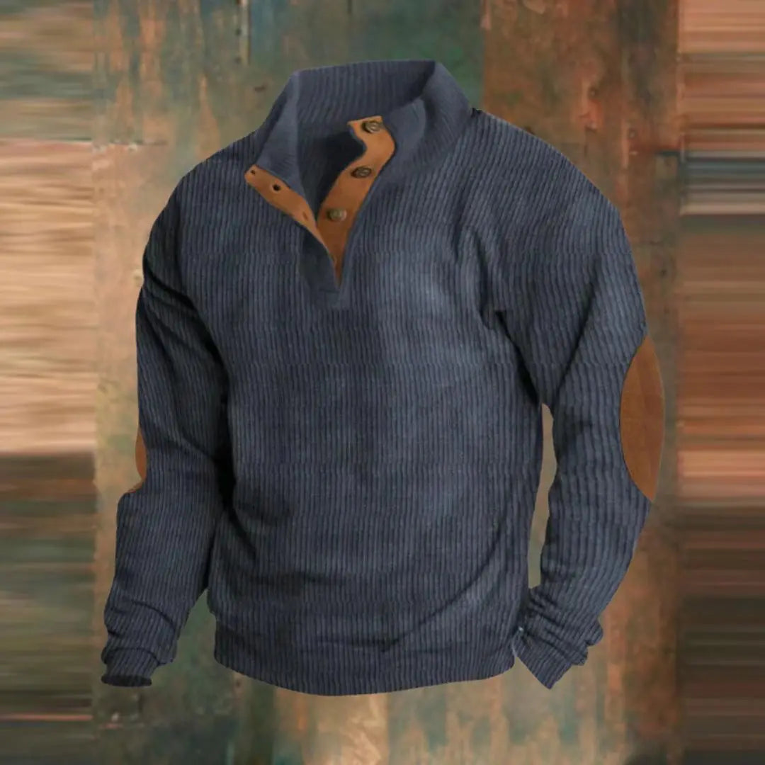 Thomas™ Comfortable Retro Pullover Soliqlo