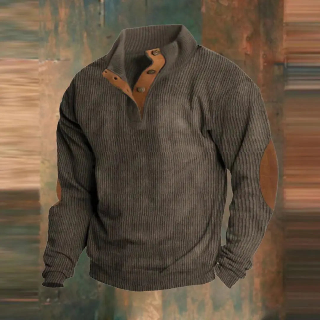 Thomas™ Comfortable Retro Pullover Soliqlo