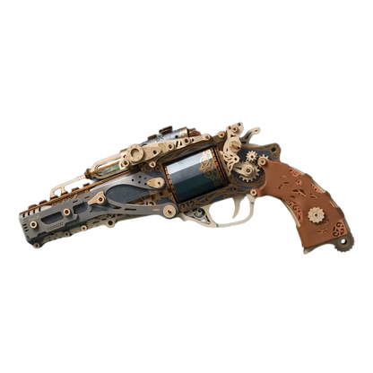 Soliqlo Vintage Wooden Revolver - Soliqlo