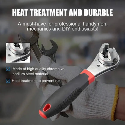 aakip™-Hot Sale 49% OFF - Adjustable Ratchet Wrench Soliqlo