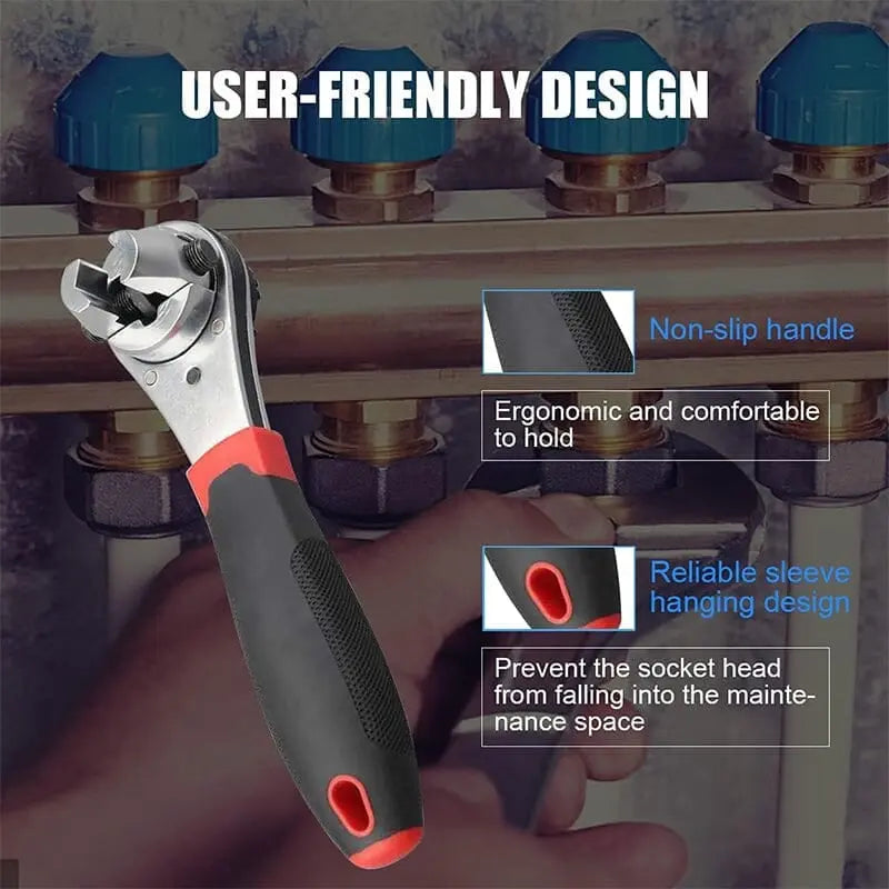 aakip™-Hot Sale 49% OFF - Adjustable Ratchet Wrench Soliqlo