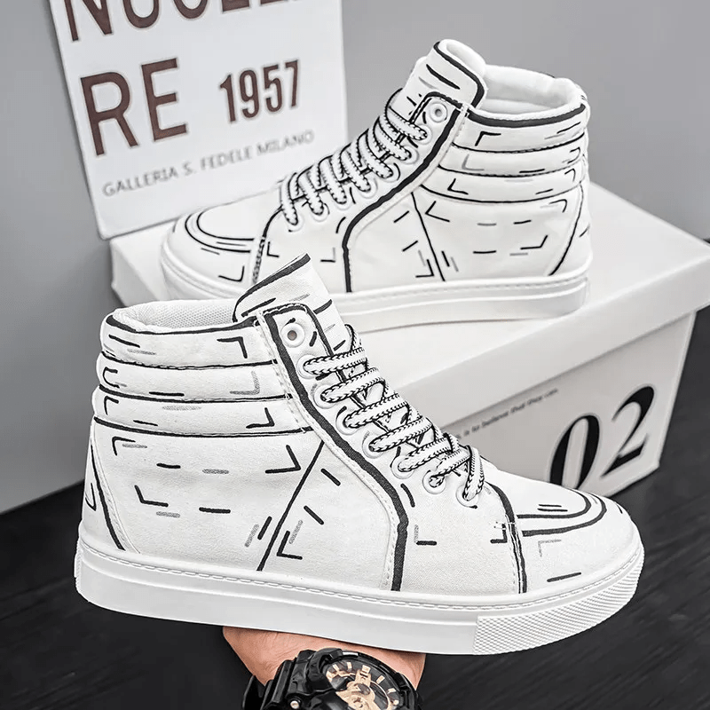 Architect High - Top Sneaker - Soliqlo