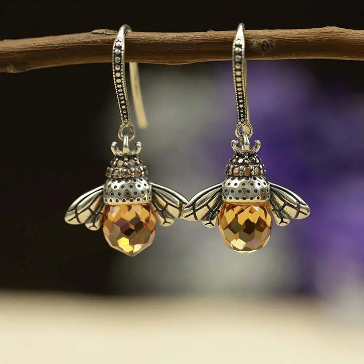 Bee Dazzle Earrings - Soliqlo