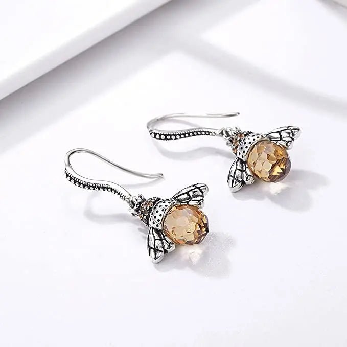 Bee Dazzle Earrings - Soliqlo