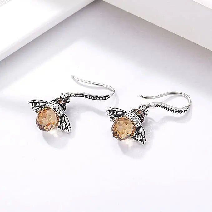 Bee Dazzle Earrings - Soliqlo