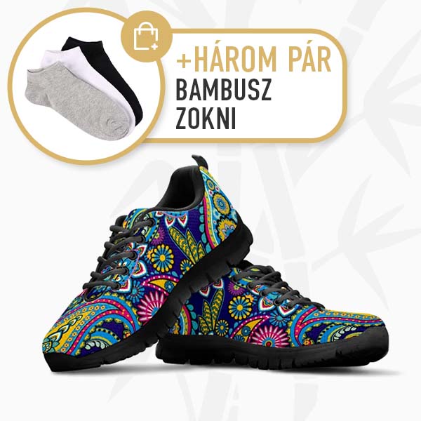 BOHOSTEP™ - NŐI SZÍNES SNEAKER - Soliqlo