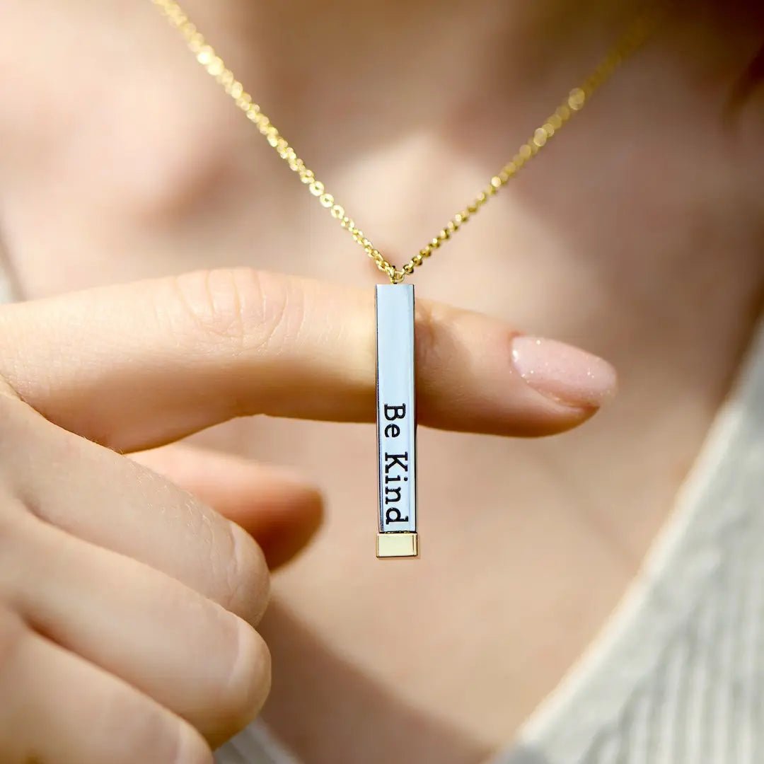 Charm & Sass - Hidden Message Necklace - Soliqlo