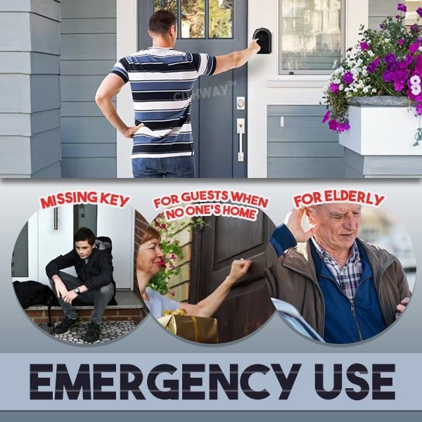 Cithway™ Outdoor Safety Key Lockbox - Soliqlo