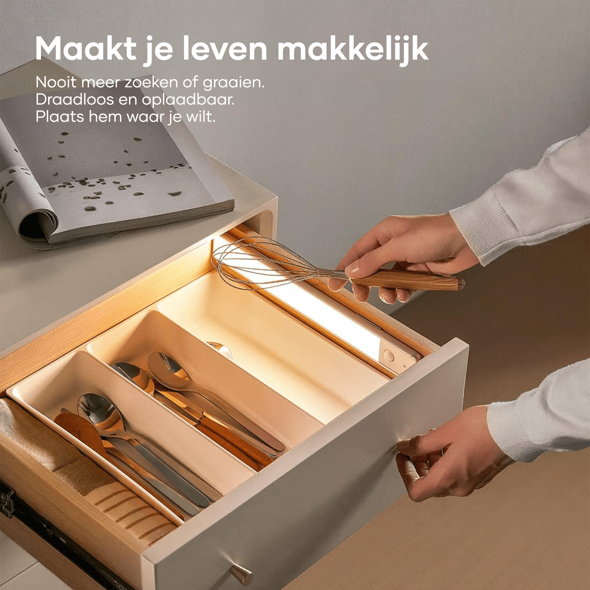 Dimbare Kastverlichting Ultra Dun - Soliqlo