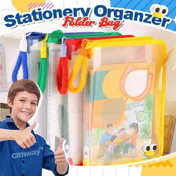 Elite Station - Stationery Organizer Folder Bag - Soliqlo