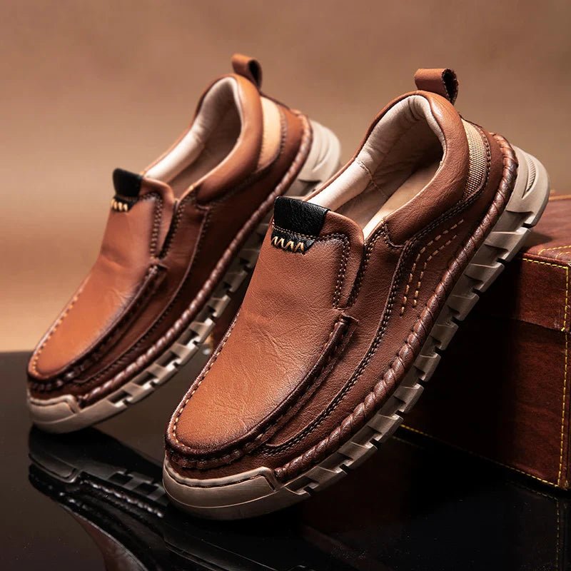 Ever Trek Leather Shoes - Soliqlo