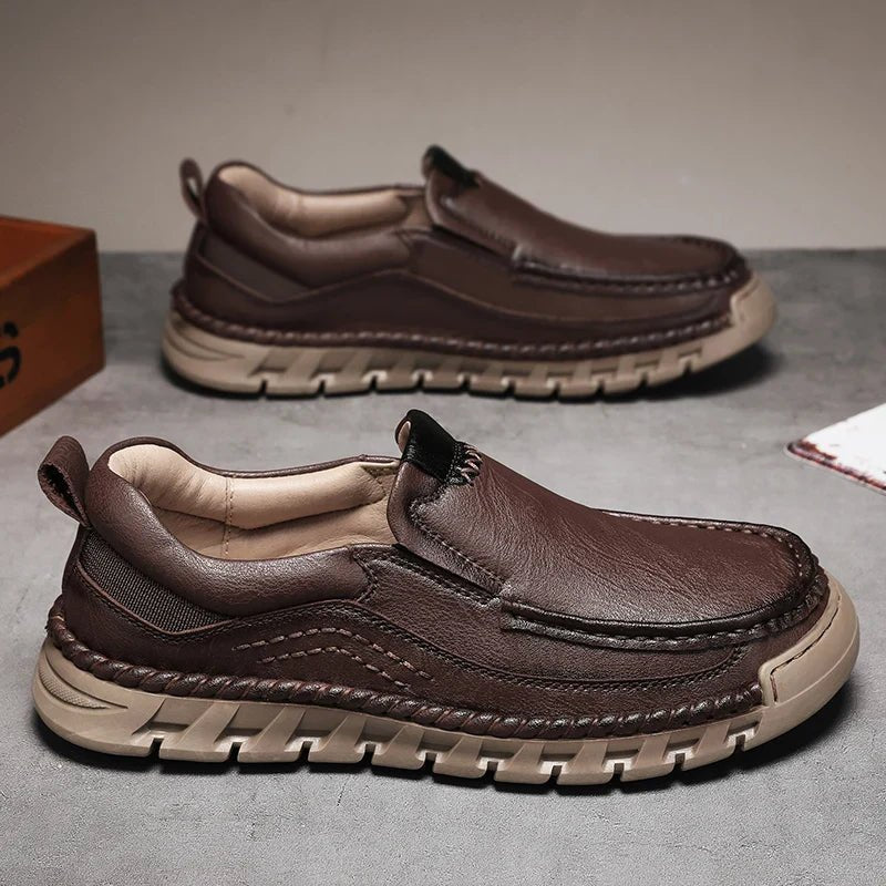 Ever Trek Leather Shoes - Soliqlo