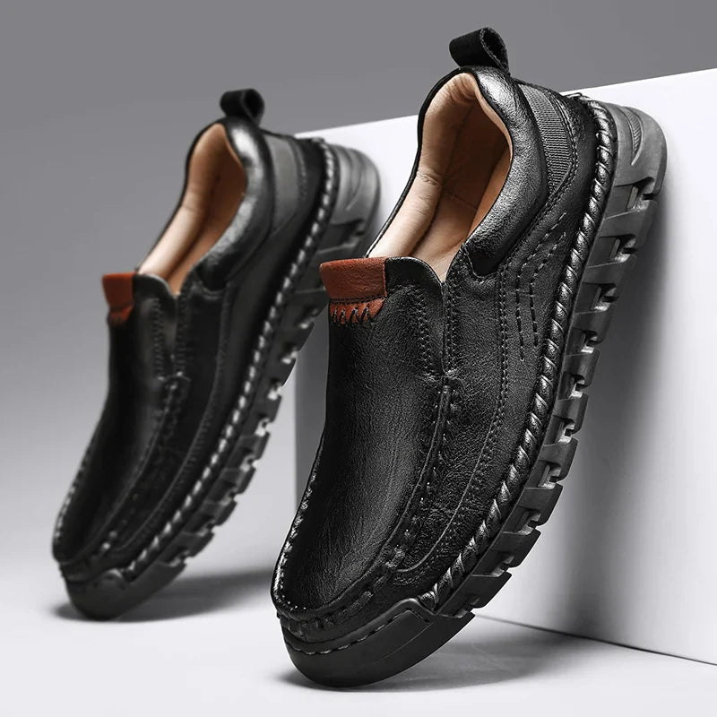 Ever Trek Leather Shoes - Soliqlo