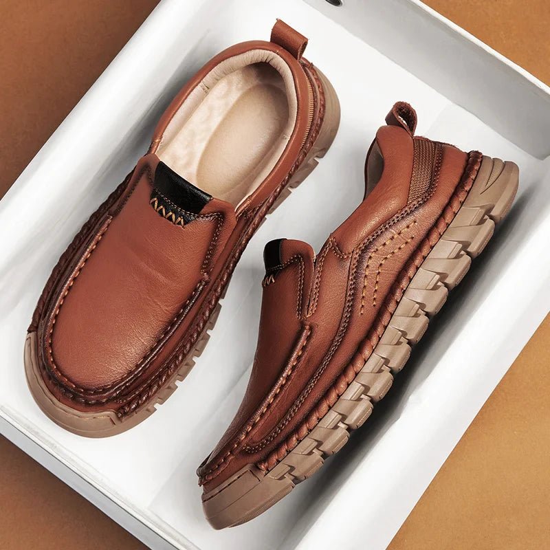 Ever Trek Leather Shoes - Soliqlo