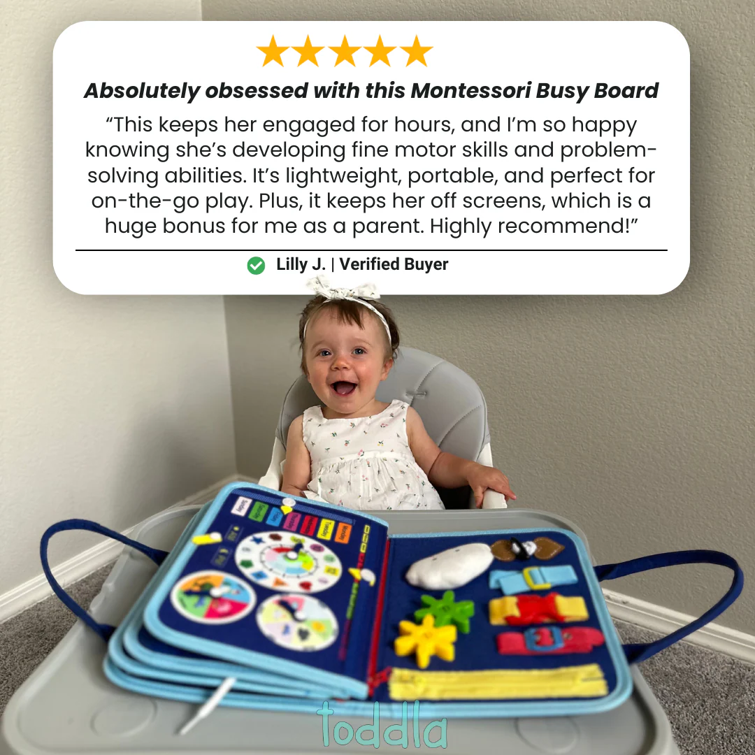 PlayWise™ - Montessori Busy Board