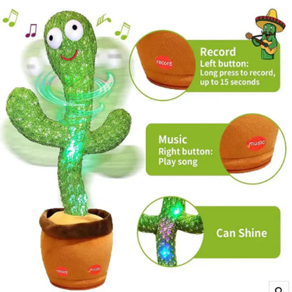 Dancing Cactus Toy Soliqlo