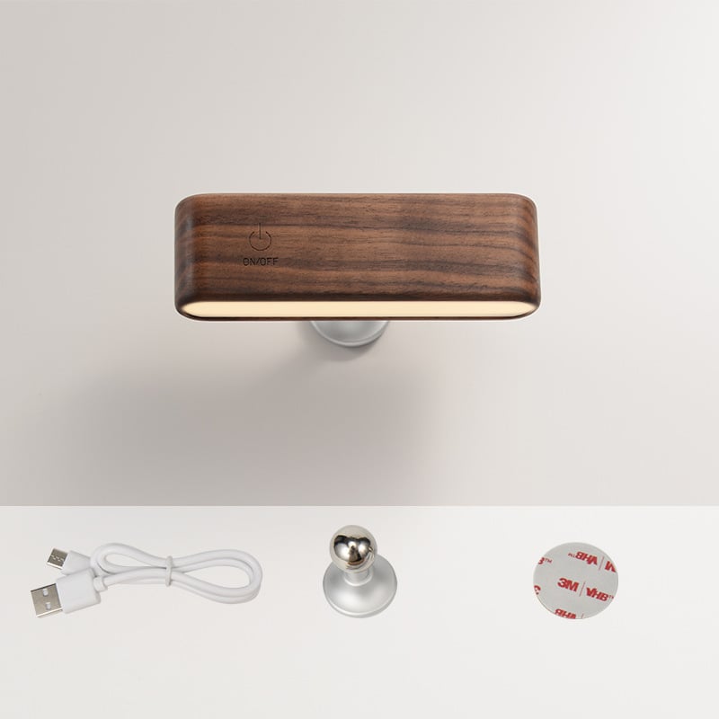 MagnaGlow | Effortless magnetic charm, warm wooden elegance. - Soliqlo