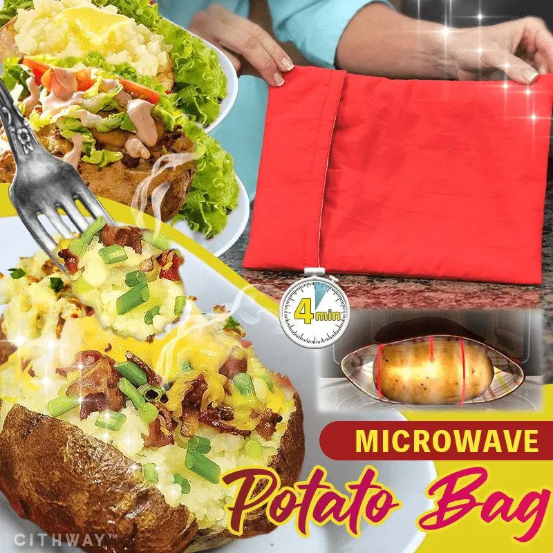 MinuteMash 4 - Minutes Microwave Potato Bag - Soliqlo