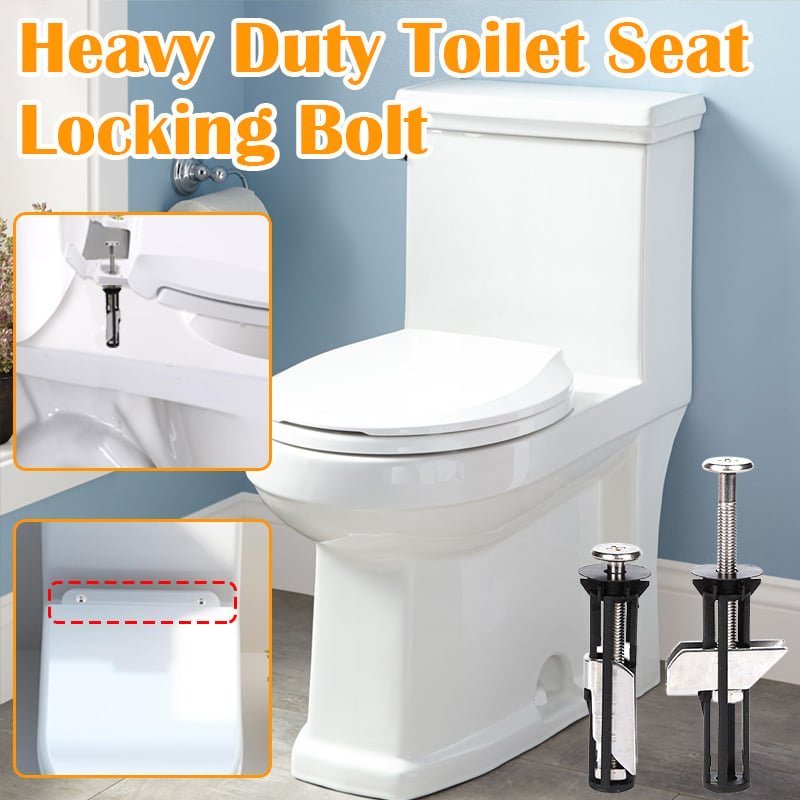 🔥NEW YEAR SALE - Heavy Duty Toilet Seat Fastener Bolt kit - Soliqlo