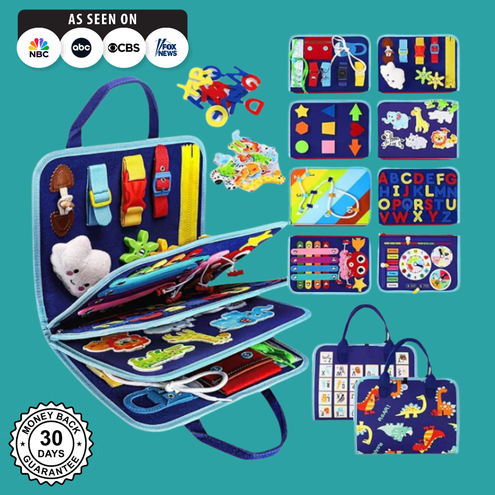 PlayWise™ - Montessori Busy Board