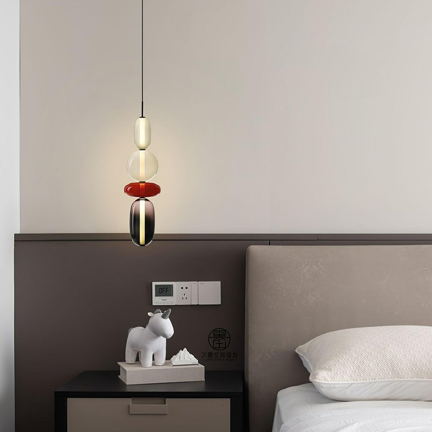 Prisma Glow Glass Pendant Light - Soliqlo