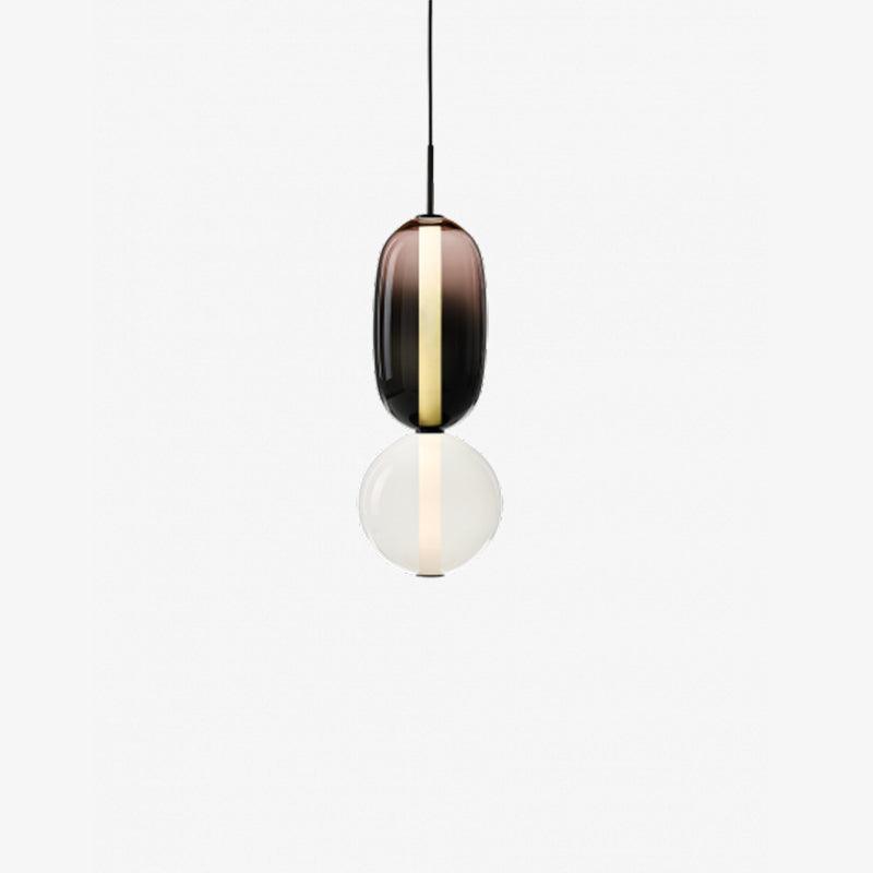Prisma Glow Glass Pendant Light - Soliqlo