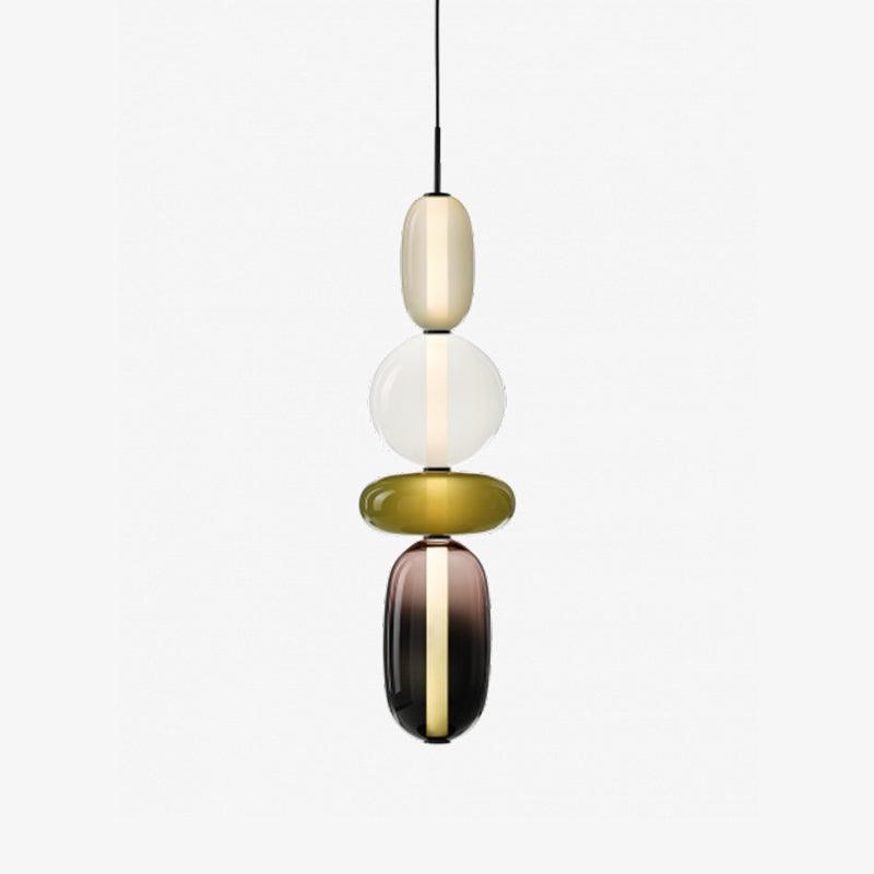 Prisma Glow Glass Pendant Light - Soliqlo