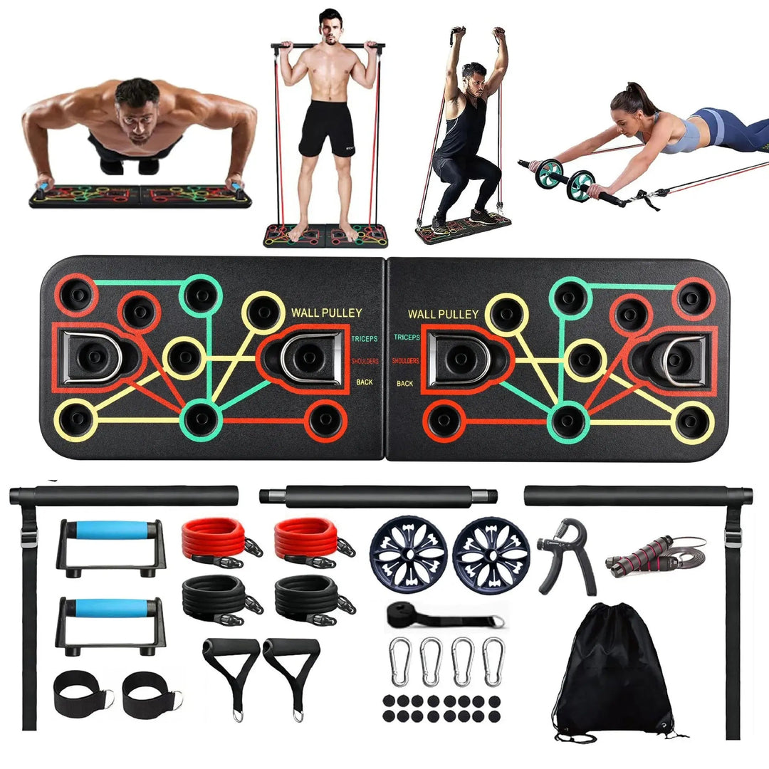 PushMax - Multifunctional Foldable Fitness Equipment - Soliqlo